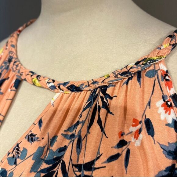 Daniel Rainn floral halter plus size blouse top size 3X - Picture 3 of 13